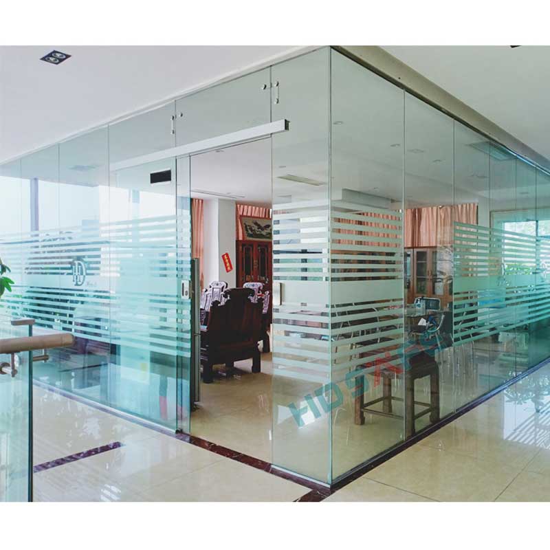 HDSAFE Soft Close Door System With High Quality Sliding Glass Door Frameless Glass Sliding Door For Interier Design