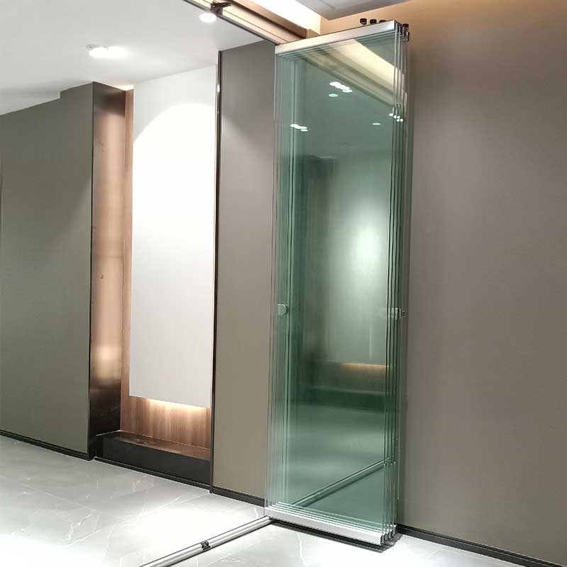 HDSAFE Sliding Folding Partition Detail Drawing Sliding Door Factory Sliding Folding Partition Detail