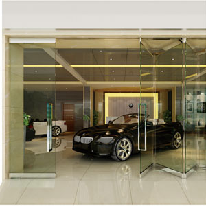 HDSAFE Folding Door System Glass Sliding Folding Partition SA8900M-C