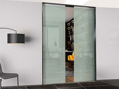 HDSAFE Frame-Less Glass Sliding Door