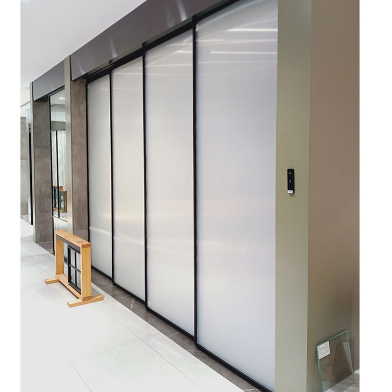 HDSAFE Slim Frame Sliding Glass Door With Soft Closing