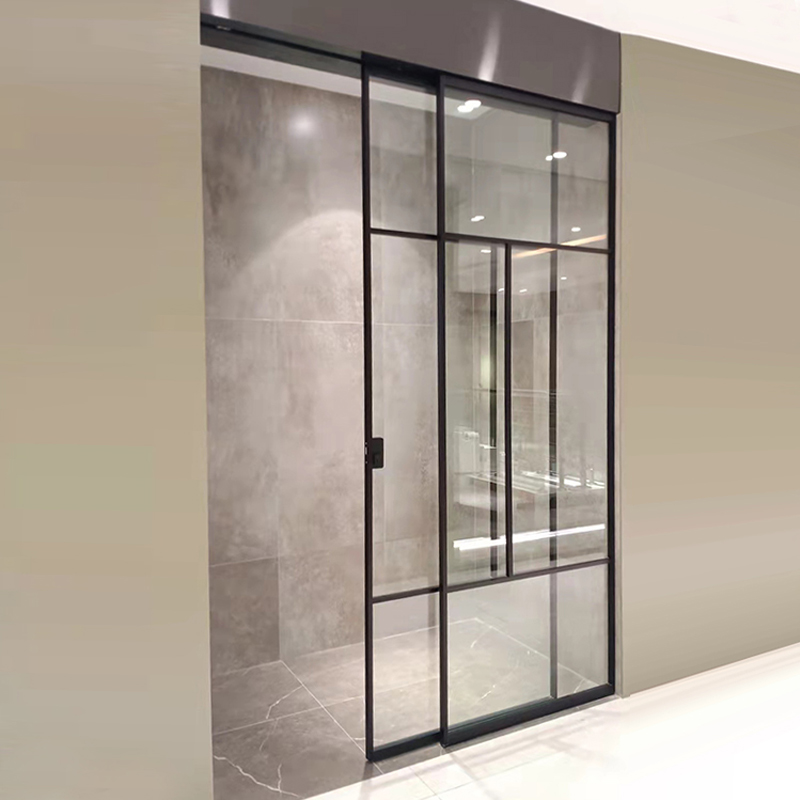  HDSAFE Sliding Frame Door For Shower Bathroom With Soft Closing