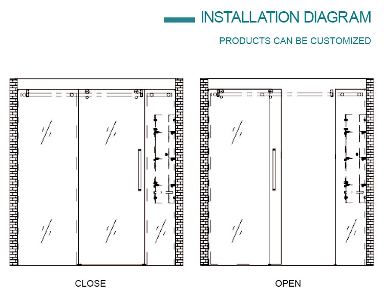  Glass Sliding Shower Room drawing