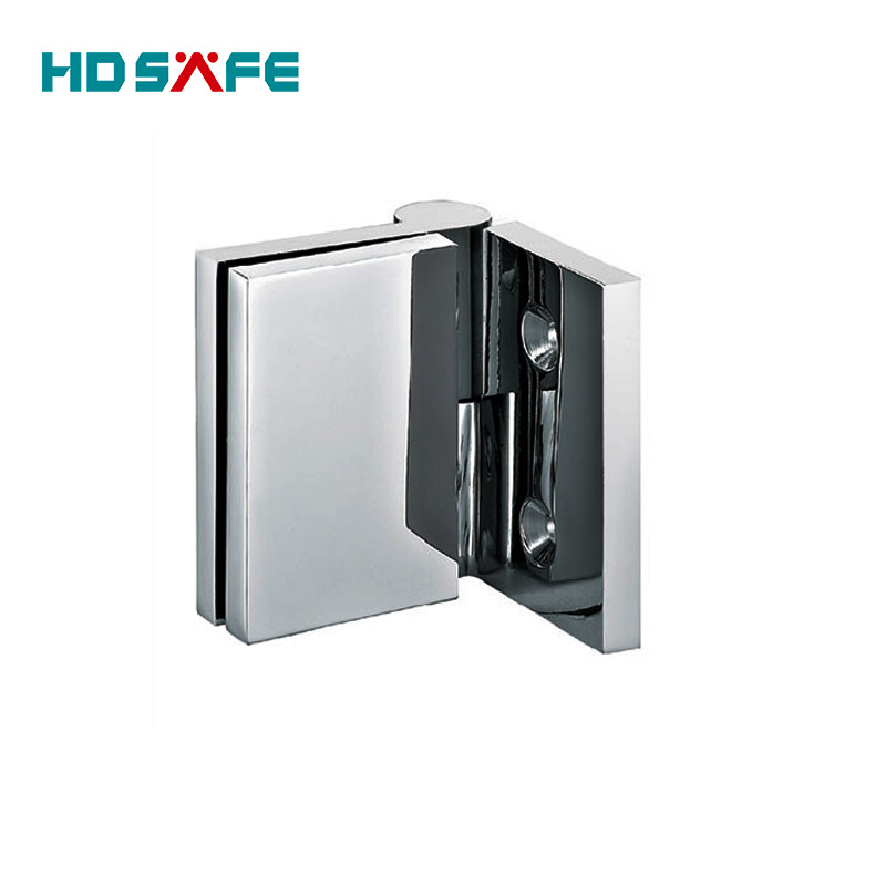 Tempered Glass To Glass 8-12mm Tempered Aluminum Shower Door Hinge Apartment Hinge Shower Door Hinge