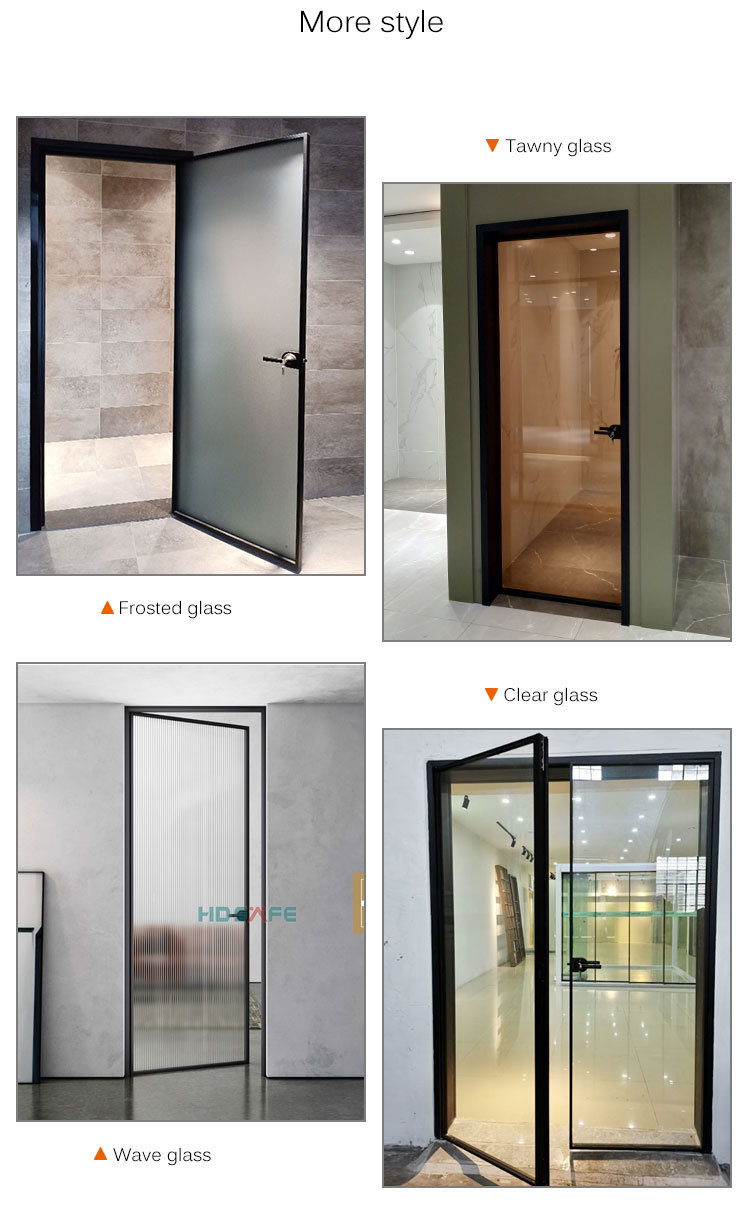 aluminium swing door design