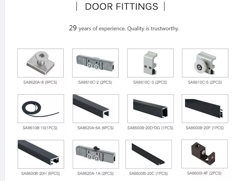 interior telescopic sliding door