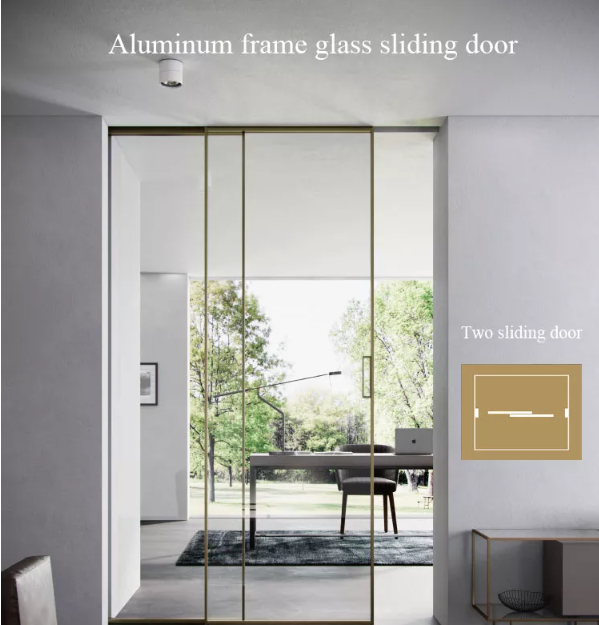 interior telescopic sliding door