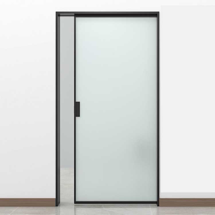 HDSAFE  Hidden Sliding Door Design Glass Sliding Pocket Door Glass Flush Door Glass Doors Price