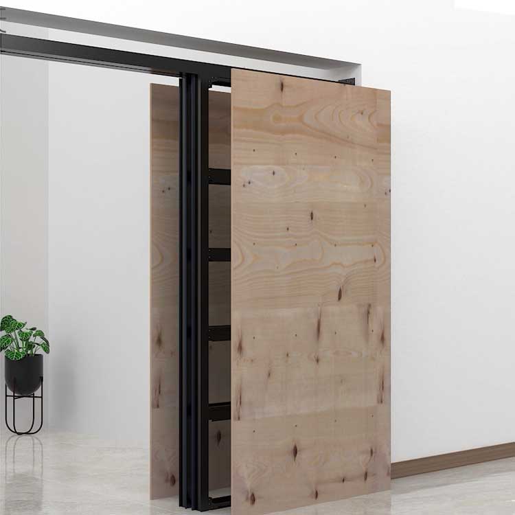 HDSAFE  Hidden Sliding Door Design Glass Sliding Pocket Door Glass Flush Door Glass Doors Price