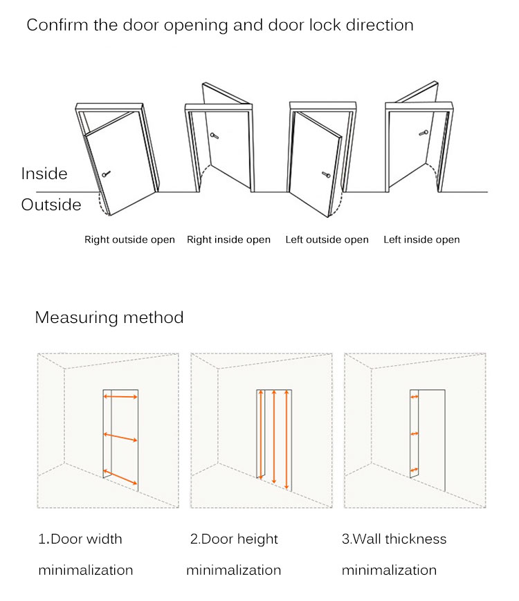 aluminium swing door