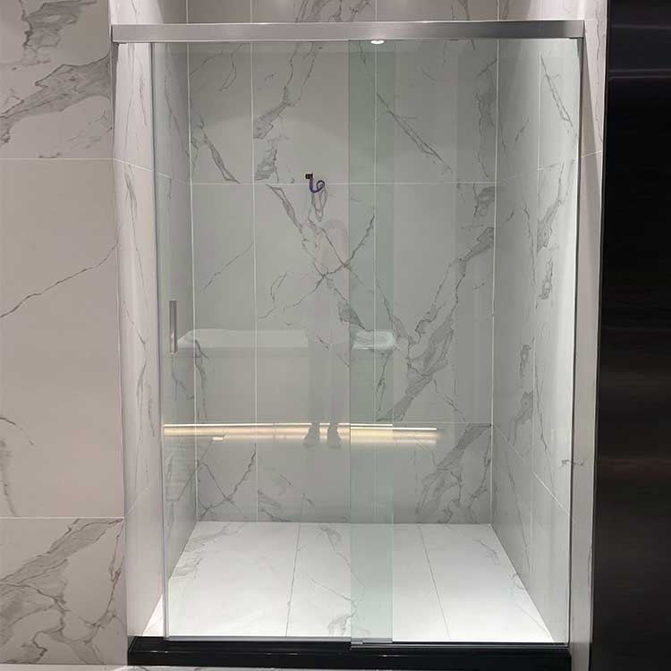 frameless sliding glass door