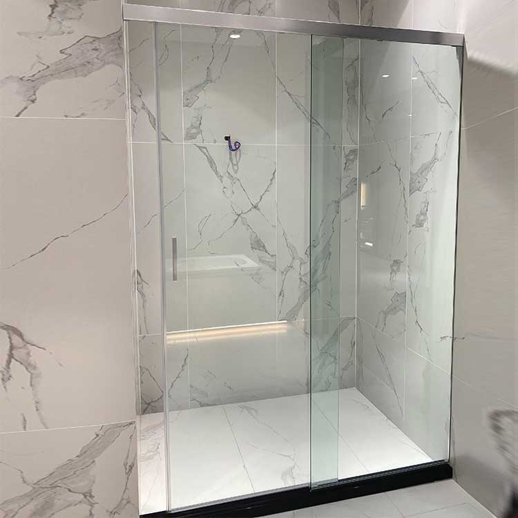 Hdsafe Frameless Double Side Opening in Showroom