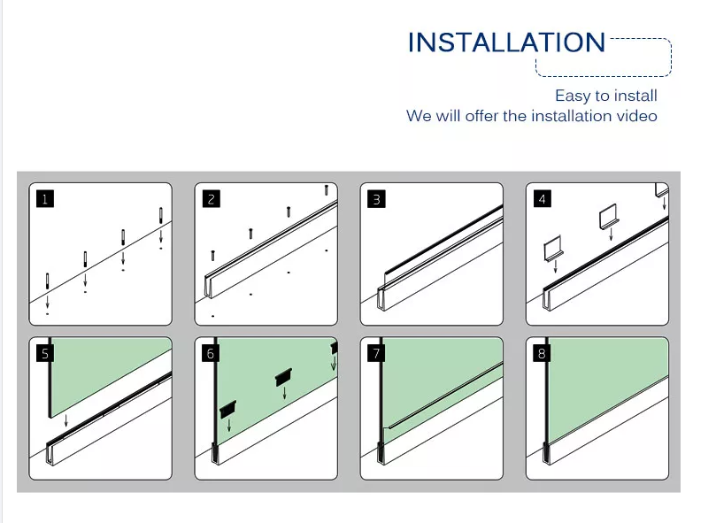 frameless glass balcony railing