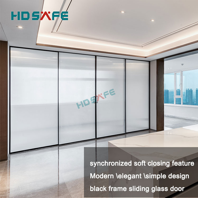  glass sliding door