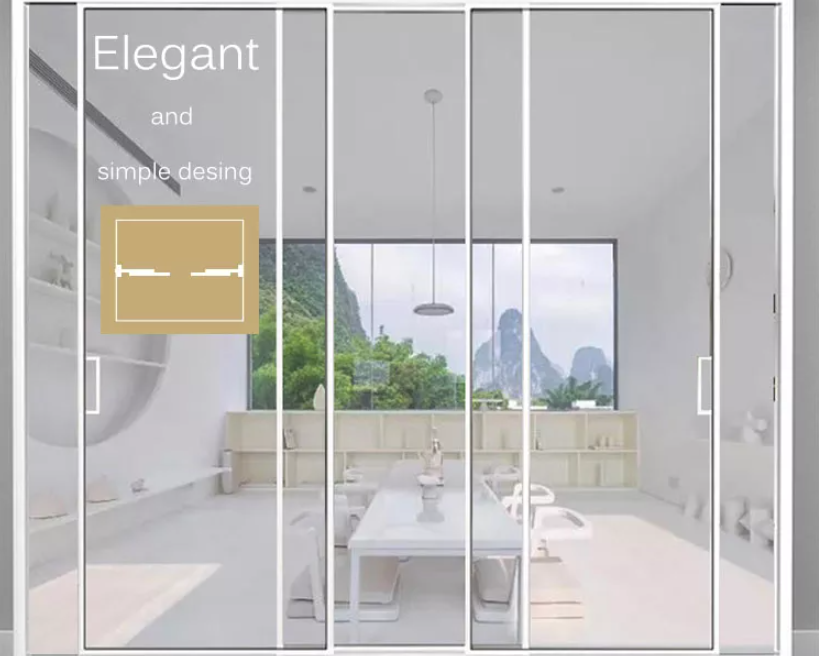 interior telescopic sliding door