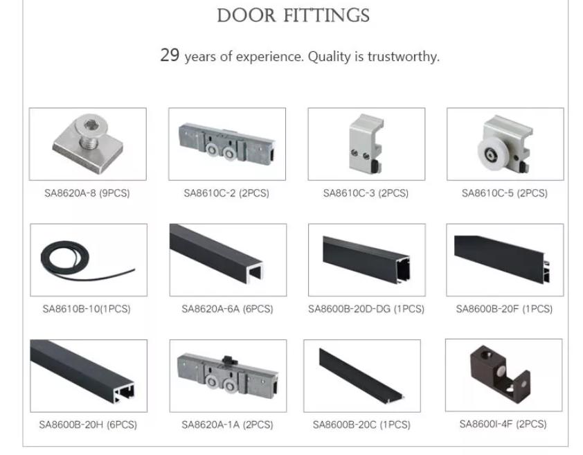 interior telescopic sliding door