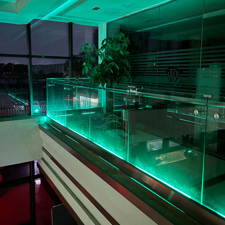 LED Glass Balustrade Handrails