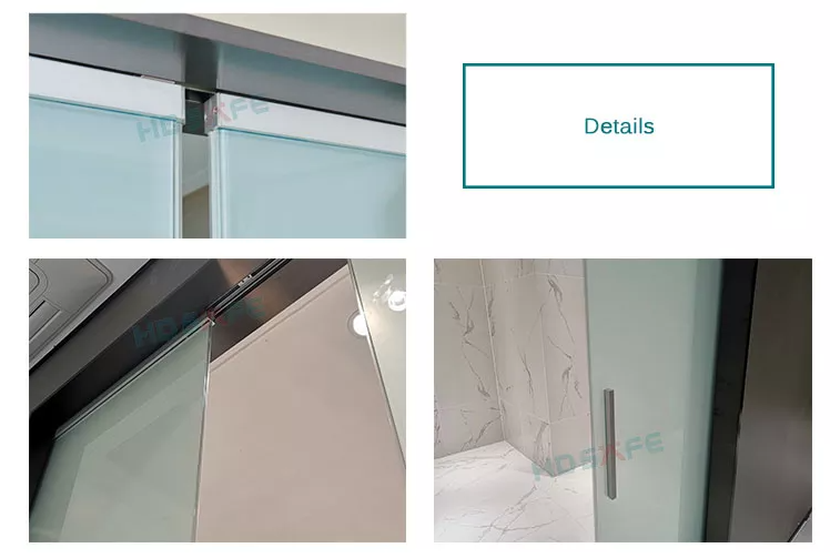 Frameless Glass Pocket Door Details