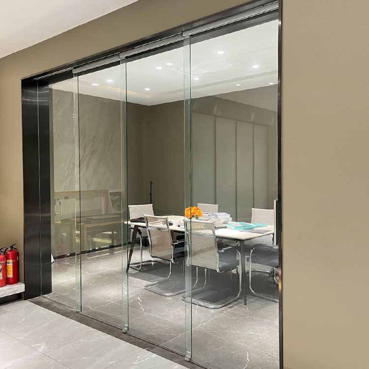 Hdsafe Soft Closing Tempered Glass Sliding Doors Systems Frameless Sliding Door