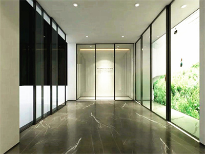 How about the sliding door in the bedroom?