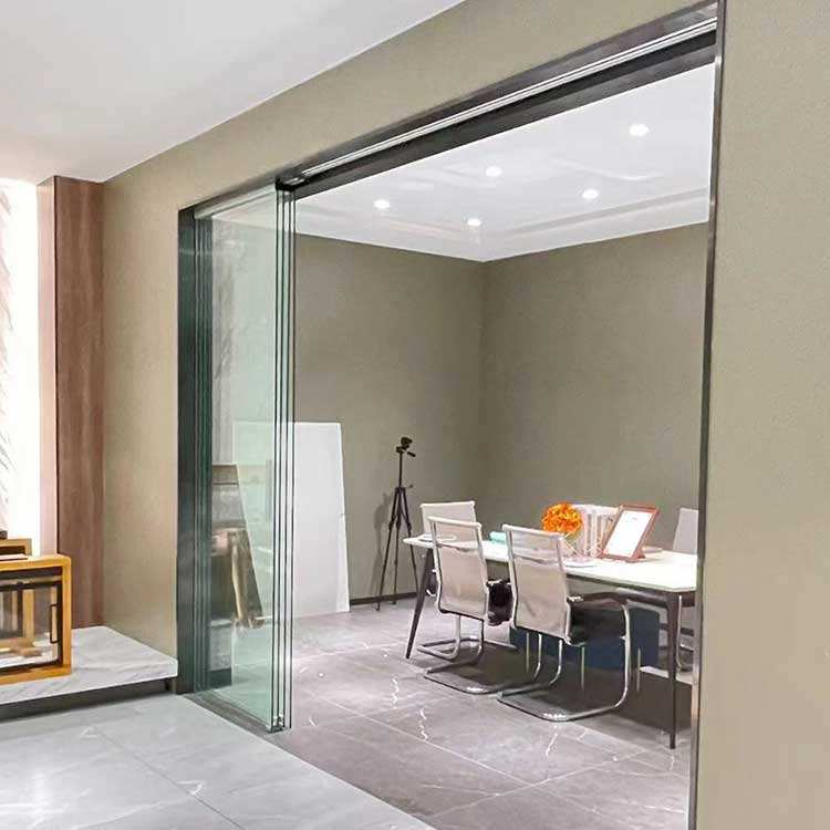 frameless glass doors