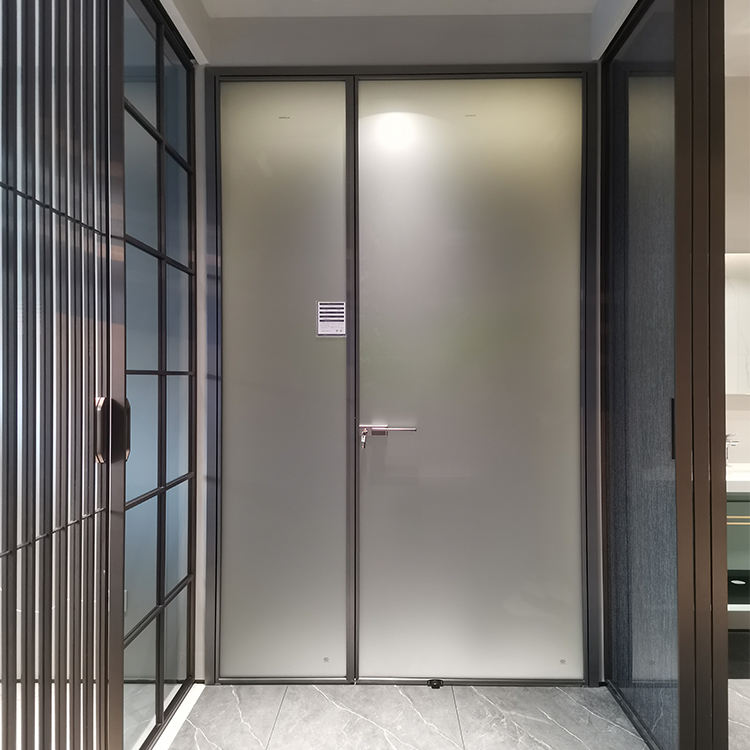 HDSAFE Commercial Office Building Apartment House Hotel Room Interior Glass Swing Doors