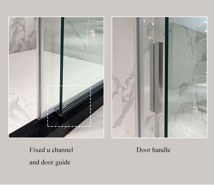 HDSAFE Office Frameless Glass Door Interior Office Door Living Room Glass Sliding Door Factory