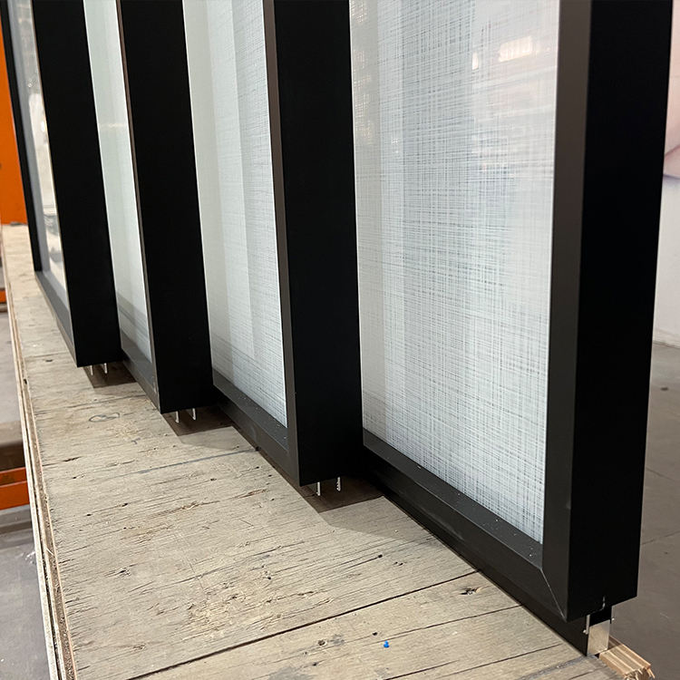 Frameless Frame Office Auto Sensor Automatic Sliding Glass Door System Balcony Meeting Room
