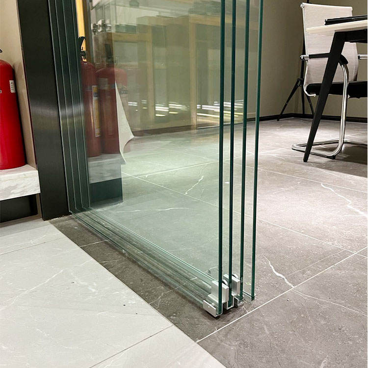 Interior Door 3 Panel Glass Sliding Door 