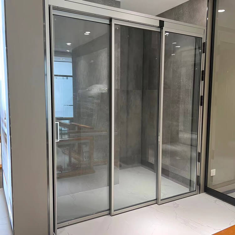 HDSAFE PD Door Aluminium Frame Slide Swing Glass Door System China Supplier