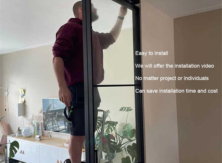 Project Item: Modern Slim Frame Glass Sliding Door Of Netherlands