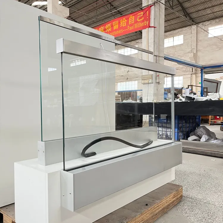 HDSAFE Balustrade Handrail Aluminum Frameless Glass Balustrade Stair Glass Railing Manufacturer