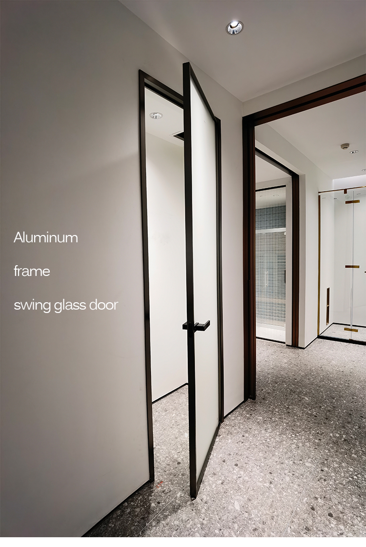 HDSAFE Sliding Partition Door Slide And Swing Door Interior Doors Glass Door Manufacturer