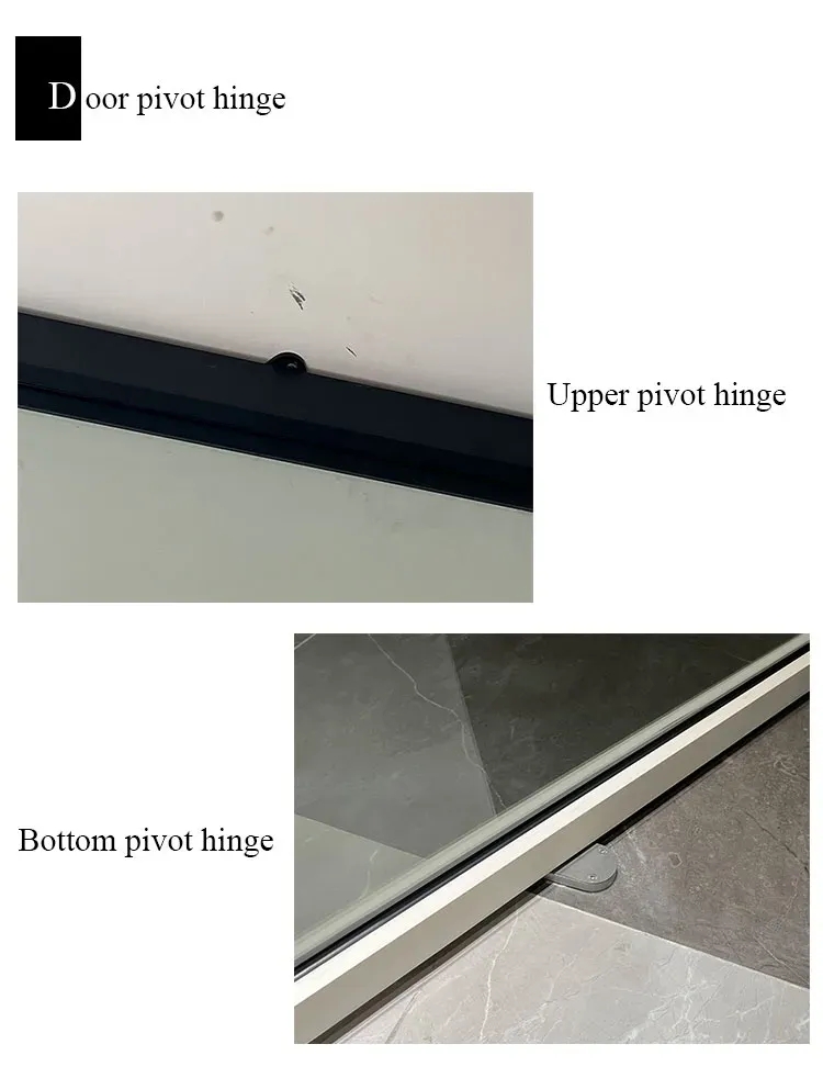 Aluminium Glass Pivot Door