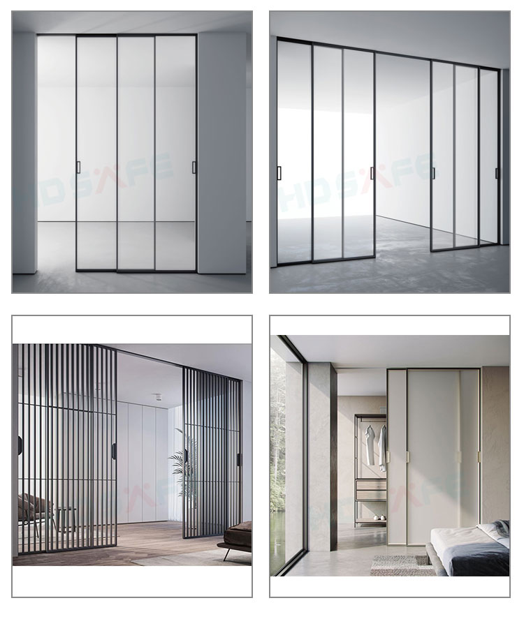 Interior Aluminum Sliding Glass Door 