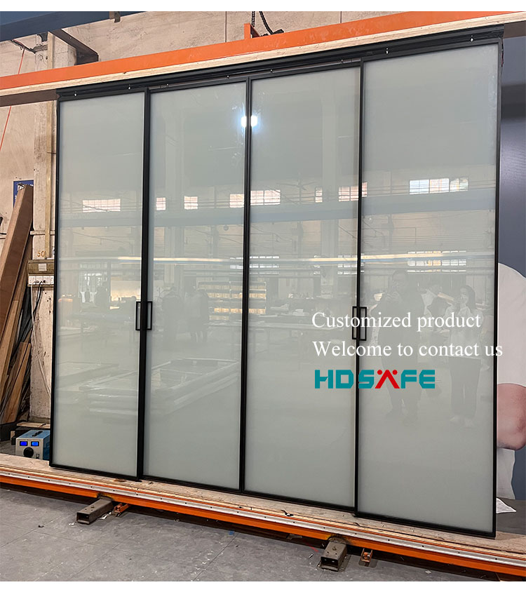 Interior Aluminum Sliding Glass Door 