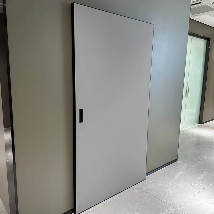 HDSAFE Popular Ghost Sliding Door No Track Can Be Seen Sliding Door System Indoor Hardware