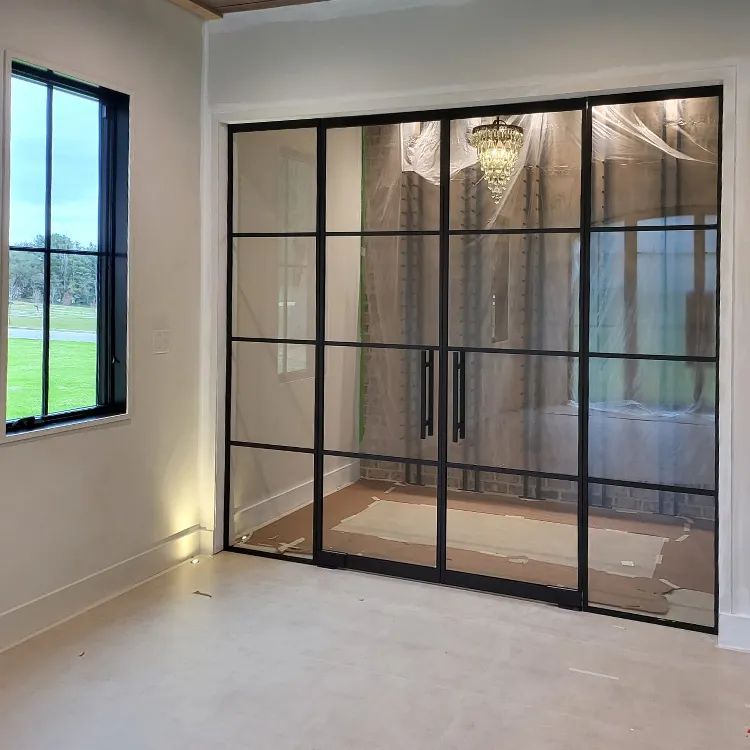 HDSAFE Conference Room Office Privacy Switchable Smart Glass Door App Sensor Automatic Sliding Door Glass Auto Door Modern