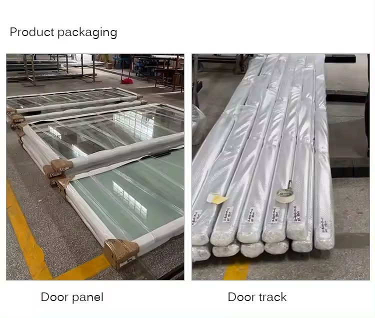 HDSAFE Interior Door For Hotel Villa Apartment Aluminum Frame Glass Door Sliding Soft Closing Room Glass Partition Sliding Doors