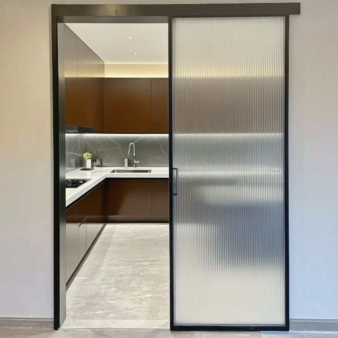 HDSAFE Customized Aluminum Sliding Glass Door Patio Sliding Door Tempered Glass Door for Living Room