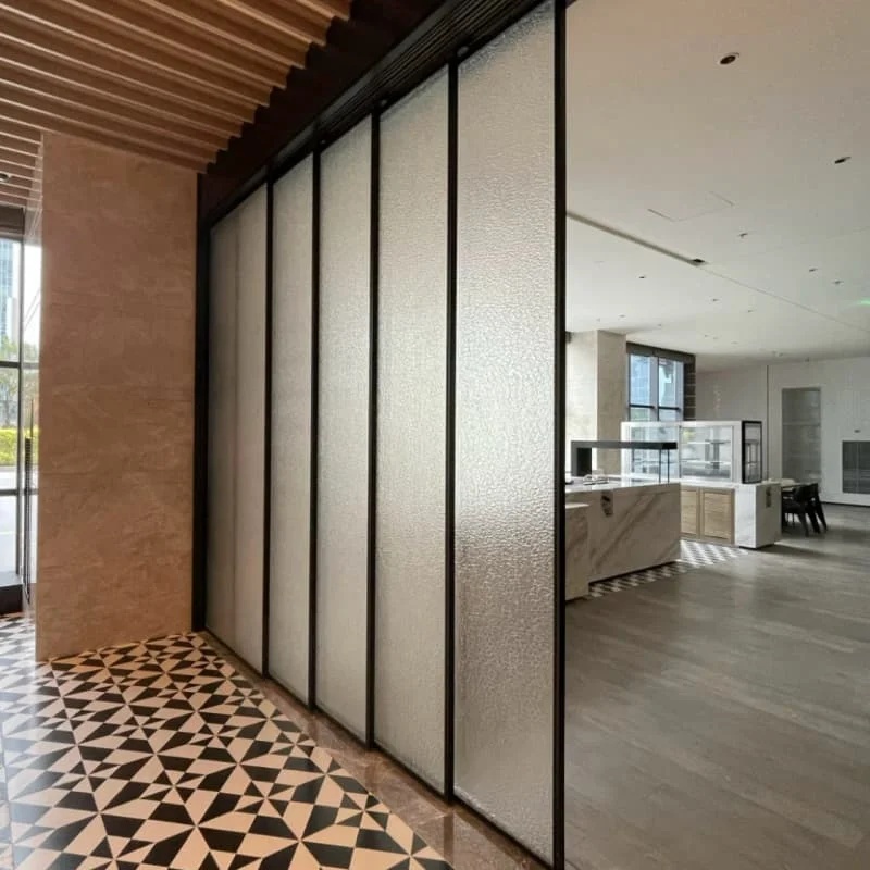 Customized Glass Sliding Doors For Hotel Projects-Drawing Services-Factory Price