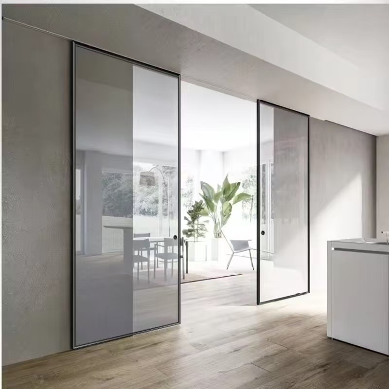 European Hotel Project Customized Glass Sliding Door Hardware China Manufacturer High Quality Sliding Door Factory Price