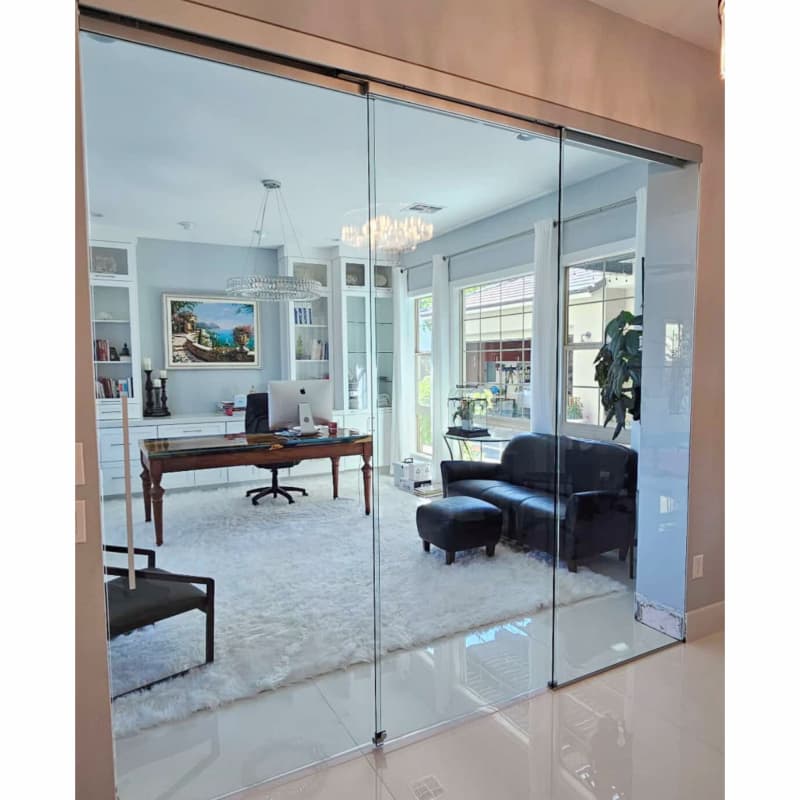 Frameless Sliding Glass Doors – Custom OEM/ODM Solutions for Seamless Elegance. Your Vision, Our Craftsmanship.