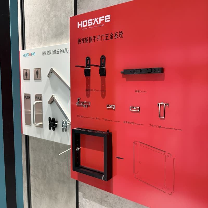 HDSAFE Soft Closing Sliding Door Aluminum Narrow Frame Room Interior Door Frosted Sliding Glass Door Office