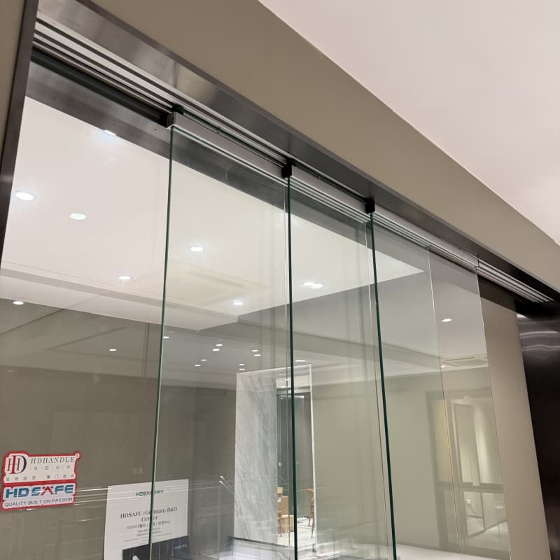 HDSAFE Study Room Sliding Door Frameless Sliding Glass Doors Factory Doors Supplier