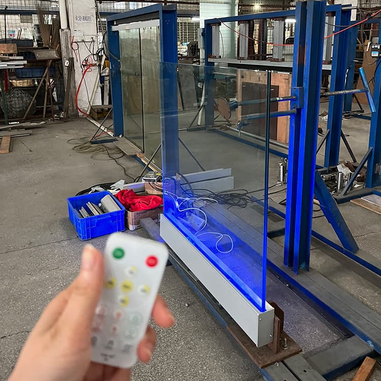 HDSAFE Glass Railing Balcony Spigot Glass Railing Aluminum Glass Railing Glass Stair Railing