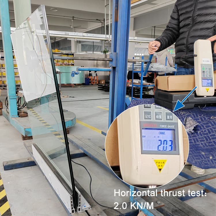 HDSAFE Glass Railing Balcony Spigot Glass Railing Aluminum Glass Railing Glass Stair Railing