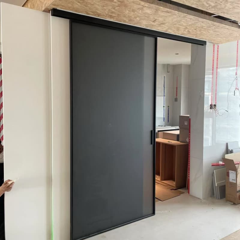 HDSAFE Customized Aluminum Sliding Glass Door Patio Sliding Door Tempered Glass Door for Living Room