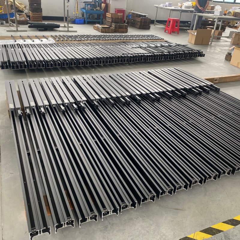 Precision in Motion: Premium Aluminum Frame & Pulley System for Luxury Sliding Doors