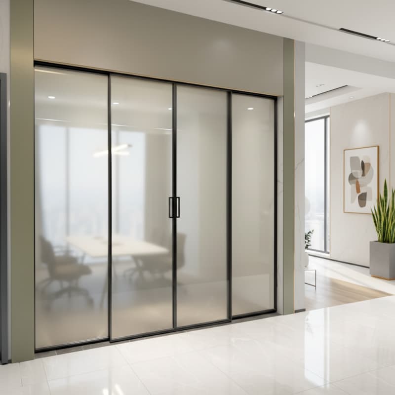 Best Office Sliding Door Interior Options for Corporate Spaces